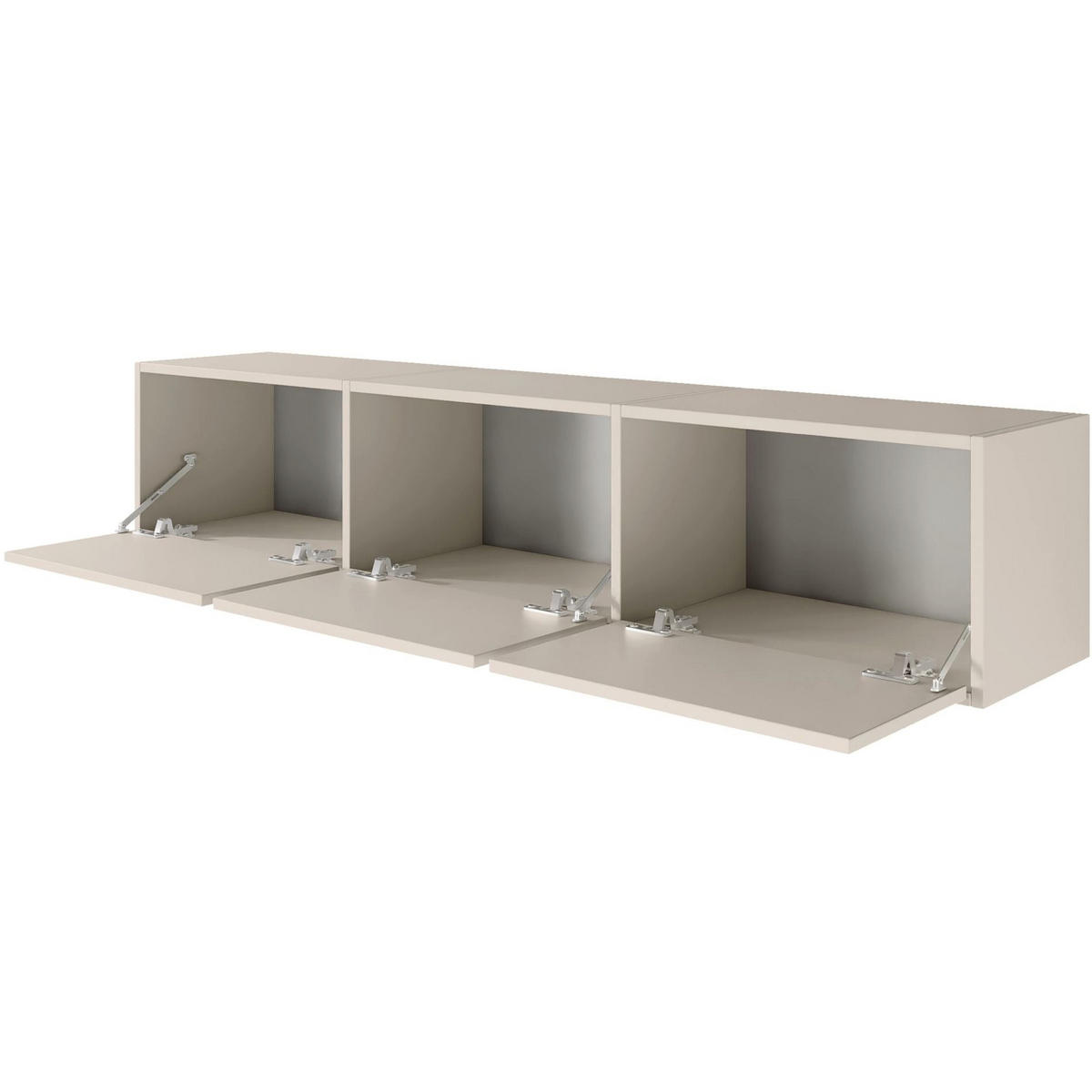 TV-LOWBOARD Framme hängend, 3 Klappen, Kaschmir, 150/30/30 cm - Kaschmir, Holzwerkstoff (150.1/30/30cm) - Selsey