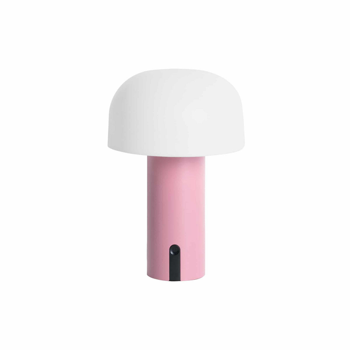 TISCHLAMPE Luca LED Rosa 15/15/22.5 cm - Pink, Kunststoff (15/15/22.5cm) - Leitmotiv