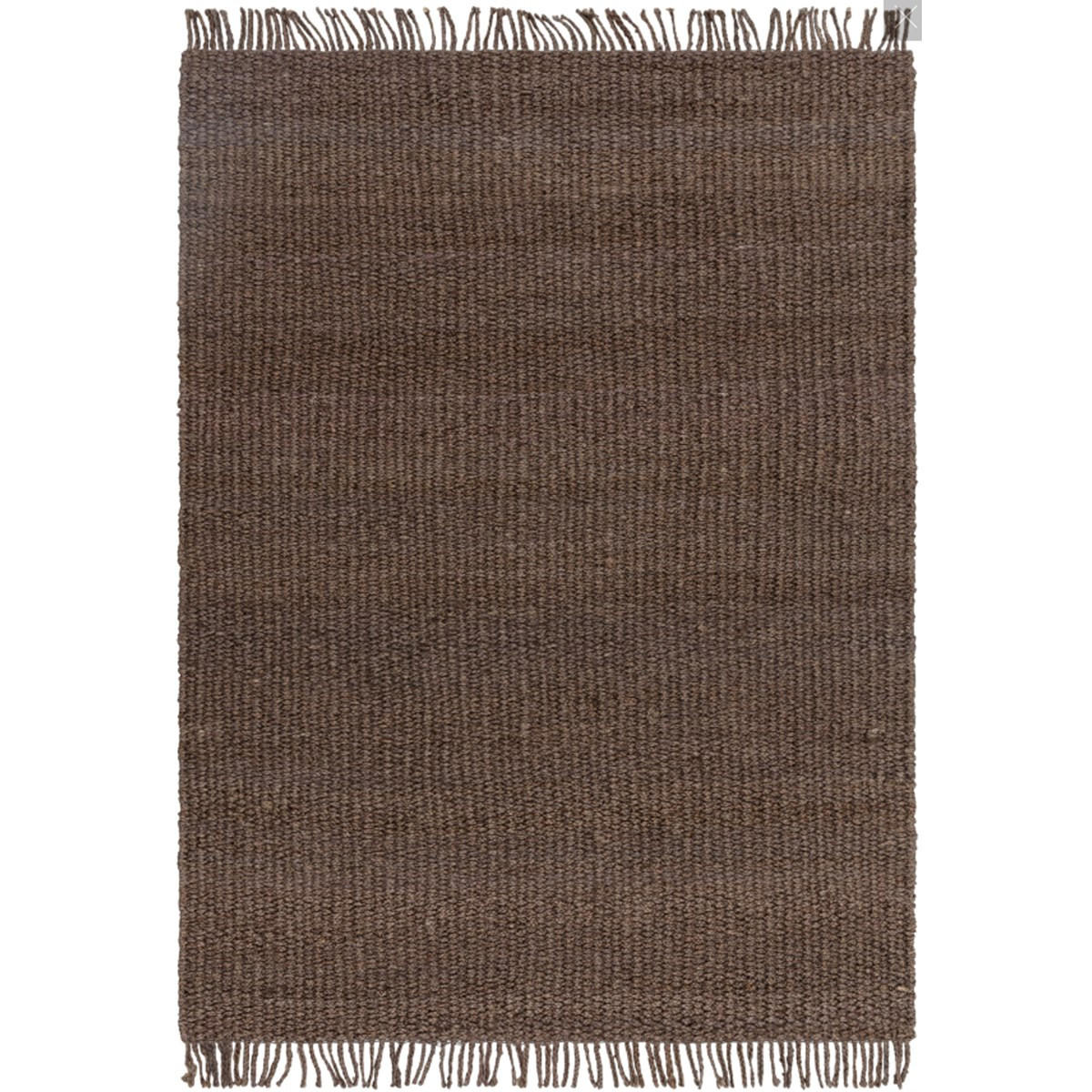 TEPPICH Moderner aus Natural Materials HURST Braun 160 x 230 cm - Braun, Naturmaterialien (160/230cm) - Novatrend
