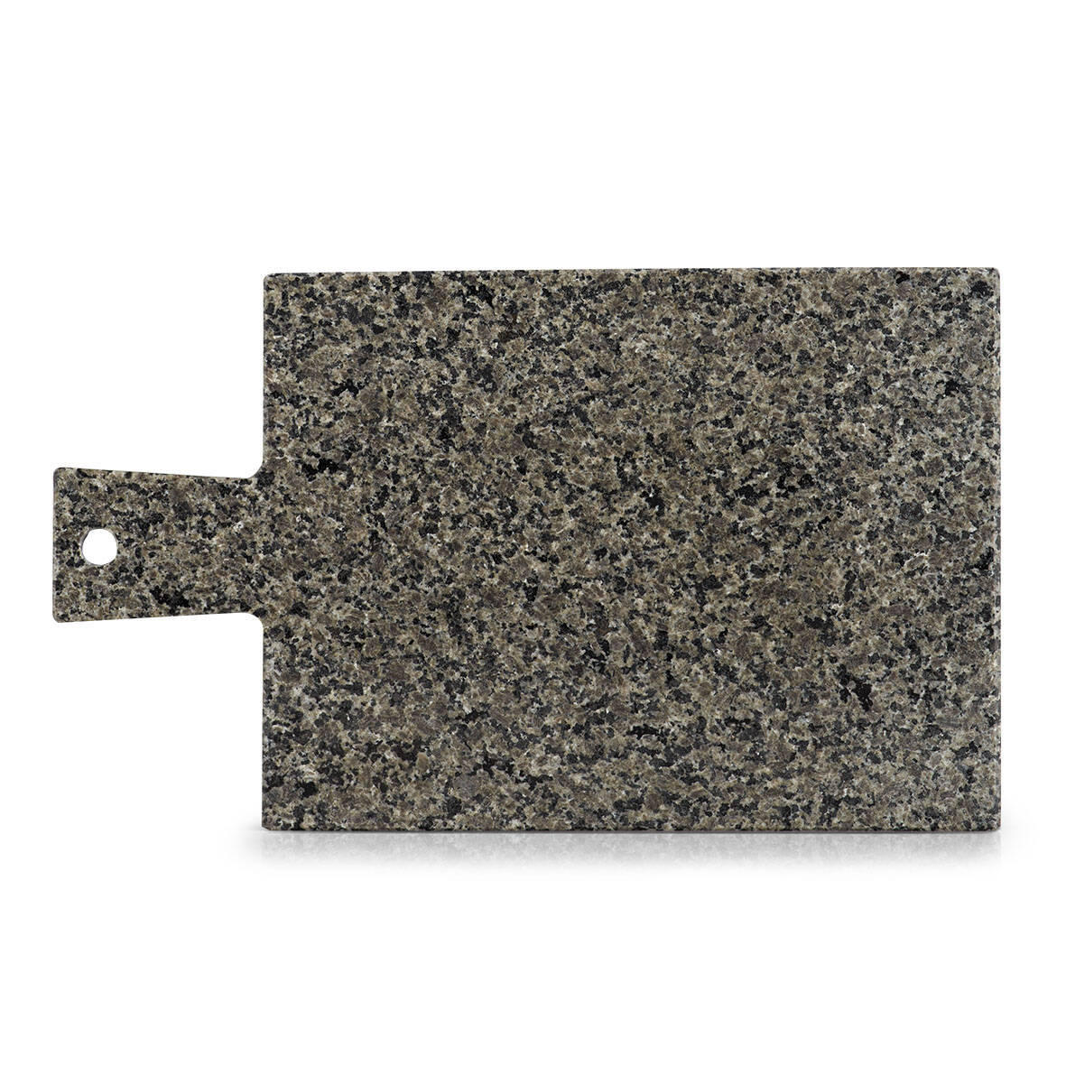 SERVIERBRETT Granit 30/18 cm - Grau, Stein (18/1/30cm) - ZELLER