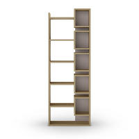 REGAL Design H168,5 cm - Eladi - Eichefarben, Holzwerkstoff (22/168.5/60.4cm) - Calicosy