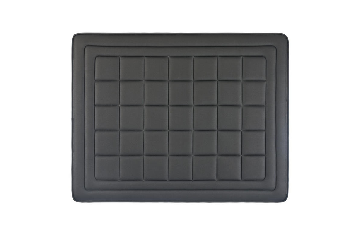 MATRATZE Magnum Black - 160X200 cm - Schwarz, Textil (160/200cm) - Moonia