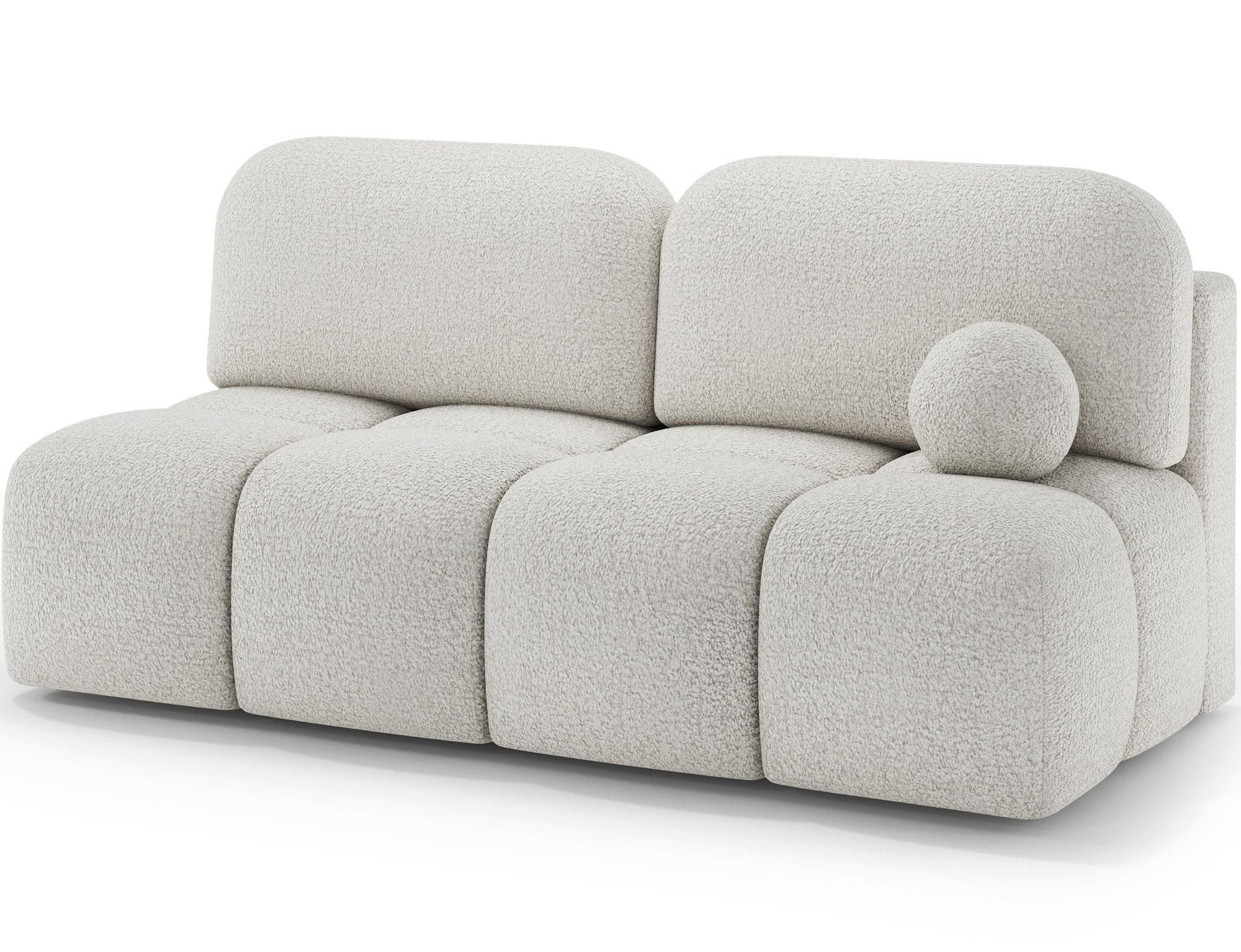 SCHLAFSOFA Nuwia mit Schlaffunktion und Bettkasten – Modernes Designsofa mit Schlafauszug und dekorativer Steppung - Weiß, Kunststoff (200/102/100cm) - Wohnideebilder
