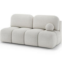 SCHLAFSOFA Nuwia mit Schlaffunktion und Bettkasten – Modernes Designsofa mit Schlafauszug und dekorativer Steppung - Weiß, Kunststoff (200/102/100cm) - Wohnideebilder