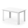 ESSTISCH Karlos Weiß 140 x 90 cm - Weiß, Holzwerkstoff (90/140/76cm) - Vicco