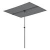 SONNENSCHIRM Carsoli - Grau, Textil/Metall (180/130cm) - pro.tec