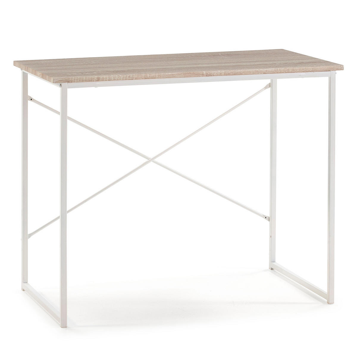 SCHREIBTISCH 90/50/74 Caceres Weiß - Weiß, Holzwerkstoff (50/90/74cm) - VS Venta-stock