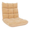BODENSESSEL Beige - Beige, Textil (50/55/55cm) - MCW