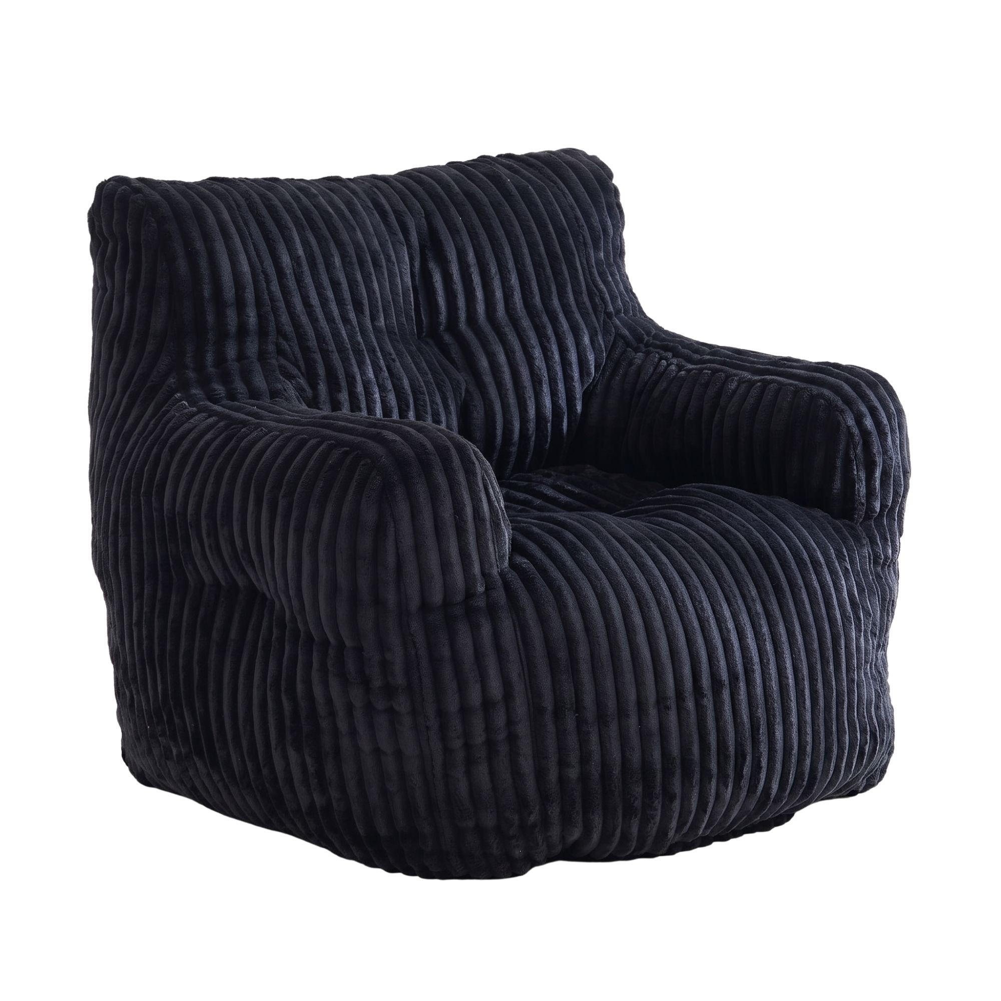 Urban Meuble KŘESLO měkký manšestr ergonomické s pěnovou výplní