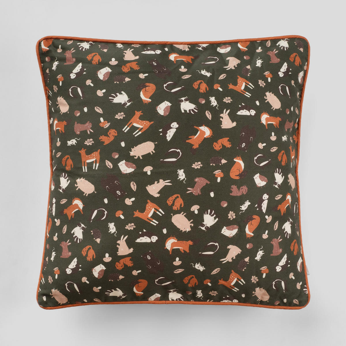 KISSENBEZUG Nooks - Dunkelgrün, Textil (45/45cm) - home&you