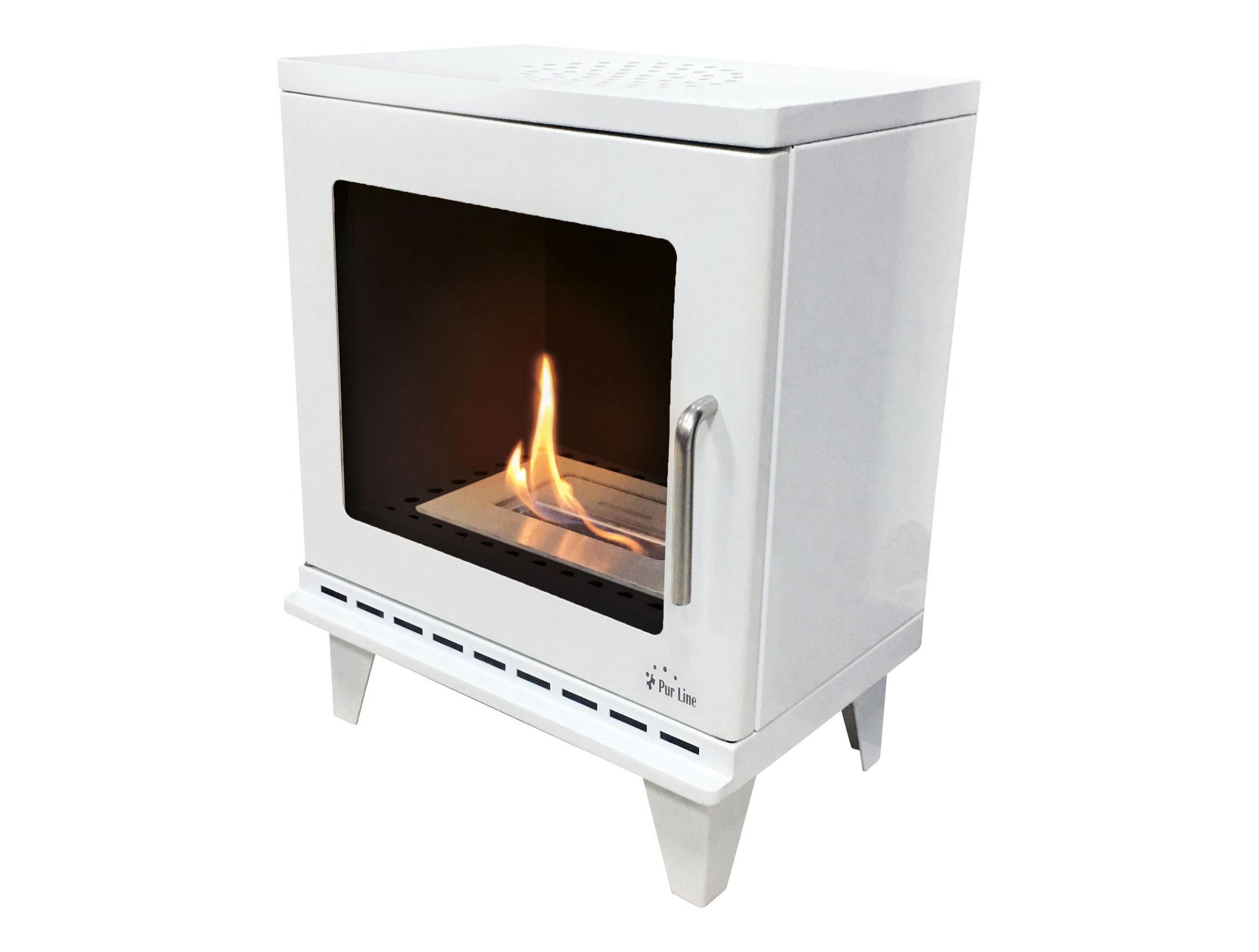 Purline Bioethanol-Ofen Weiß 40x50x27 cm