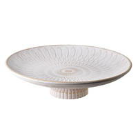 DEKOSCHALE Daz Natur 29/29/7.5 cm Holz - Weiß, Holz (29/7.5cm) - Mondex