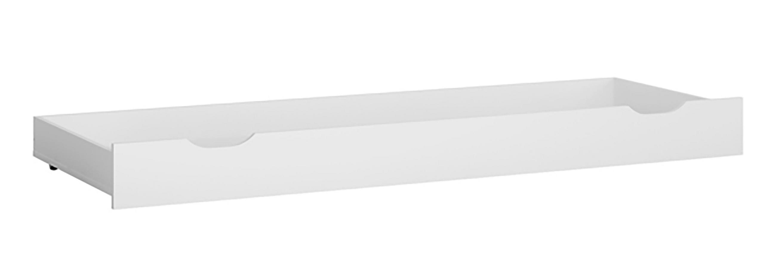 BETT Boston weiß 166 / 205,5 / 88,5cm - Weiß/Grau, Holz/Holzwerkstoff (160/200cm) - Feldmann-Wohnen