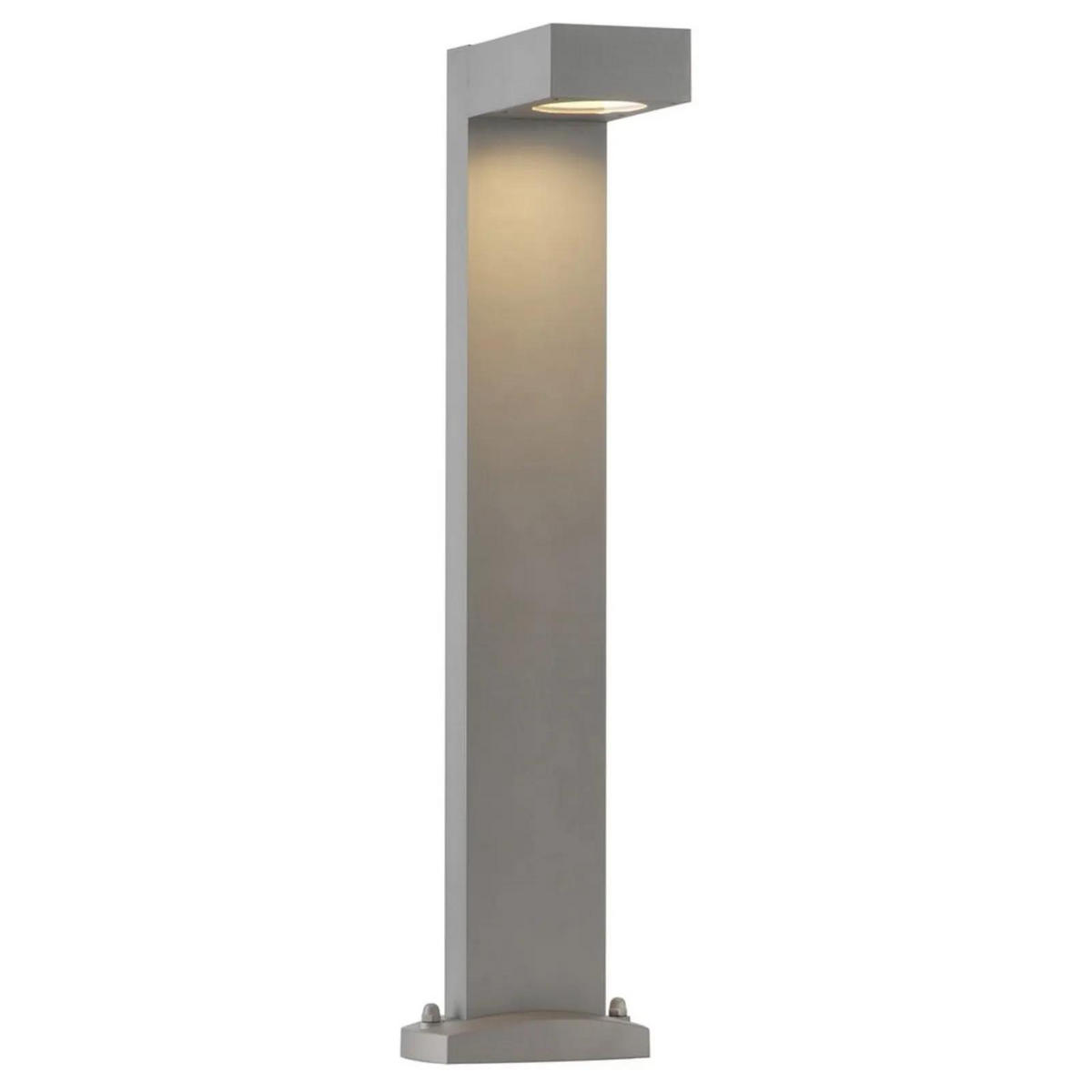 WEGELEUCHTE Quadrasyl Silbergrau - Silberfarben, Metall (22.5/22.5/75cm) - SLV
