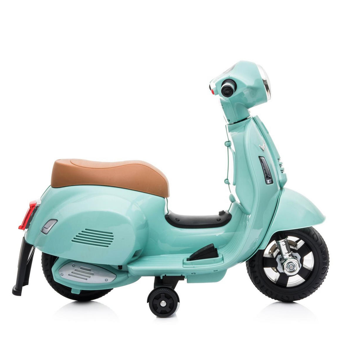 ELEKTROMOTORRAD Vespa grün GTS Super Sport, Roller, Frontleuchten, Hupe - Grün, Kunststoff (66/38/52cm) - Moni