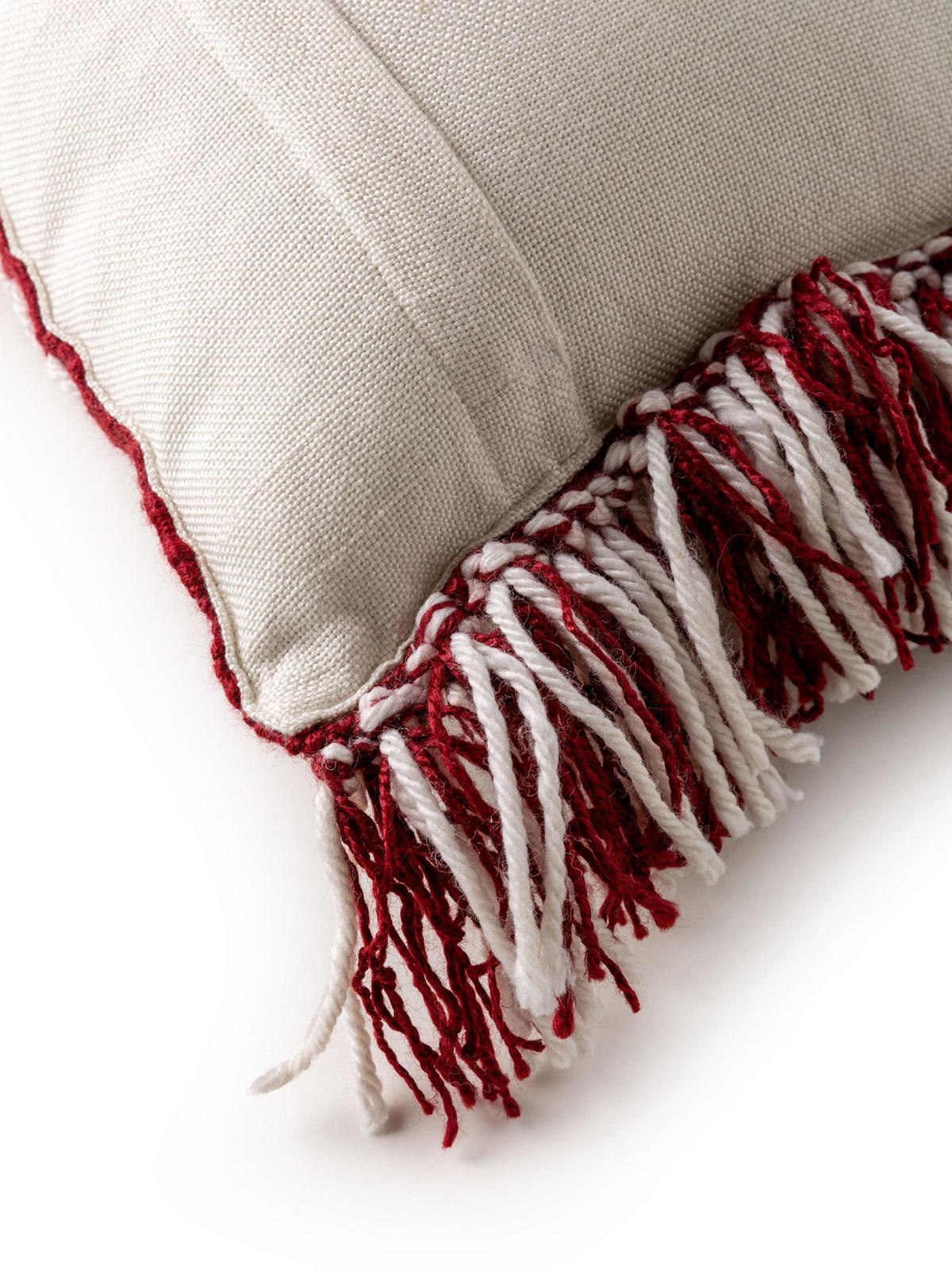 OUTDOORKISSEN Morty Rot 30x50 cm - Rot, Textil (30/1cm) - KUNSTLOFT