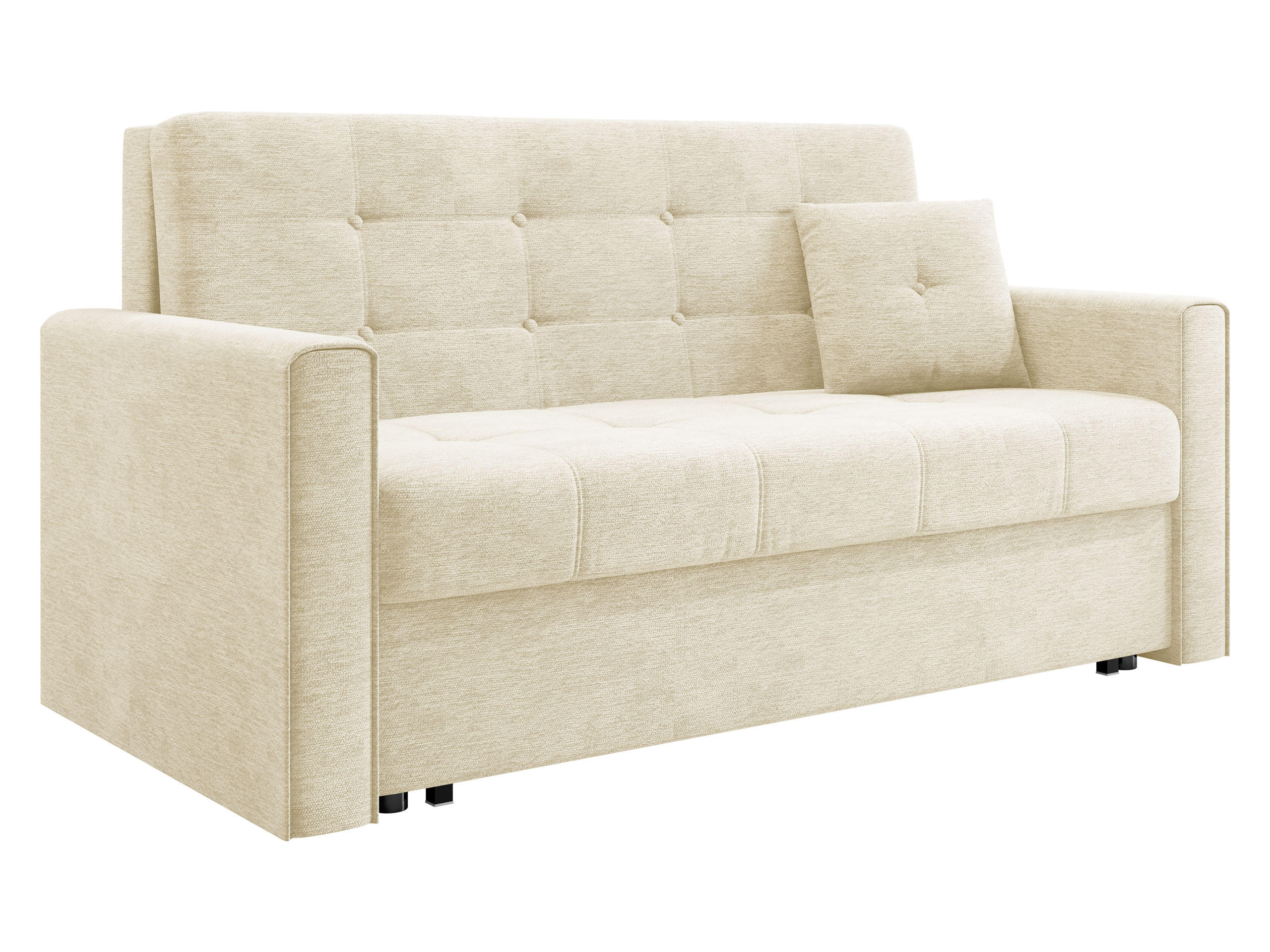 SCHLAFSOFA Viva Lux III - Anthrazit, Holz/Textil (153/85/98cm) - MIRJAN24