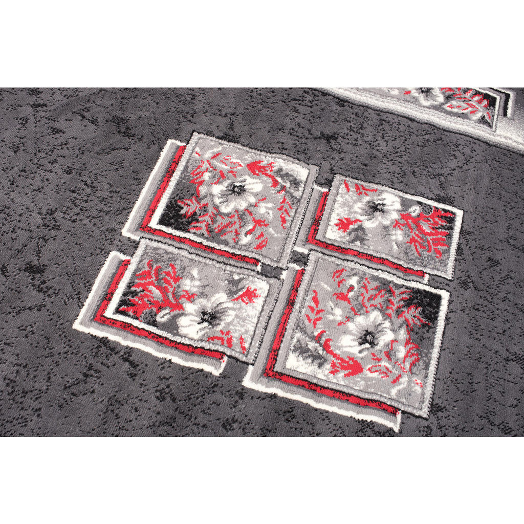 Thumbnail - Tapiso Teppich, Rot, Textil, 60x100 cm, in verschiedenen Größen erhältlich, pflegeleicht, Teppiche & Böden, Teppiche