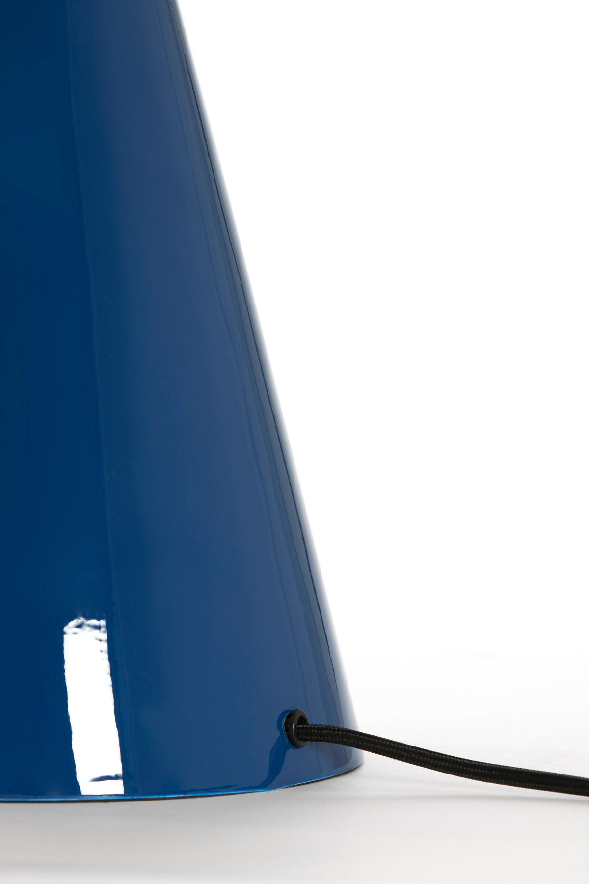 TISCHLAMPE Surrina Blau Ø31/49 cm - Blau, Metall (31/31/49cm) - Light & Living