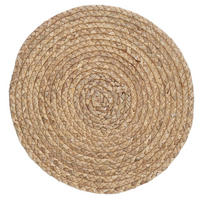 TISCHSET Wasserhyazinthe Ø 38 cm - Braun, Naturmaterialien (38cm)