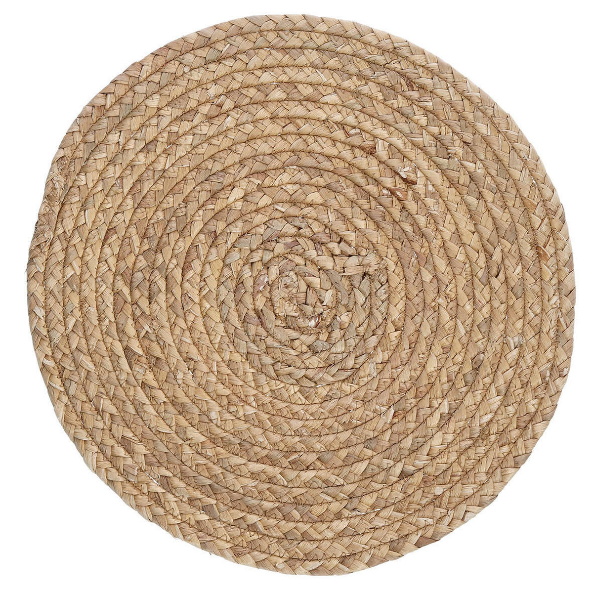 TISCHSET Wasserhyazinthe Ø 38 cm - Braun, Naturmaterialien (38cm)