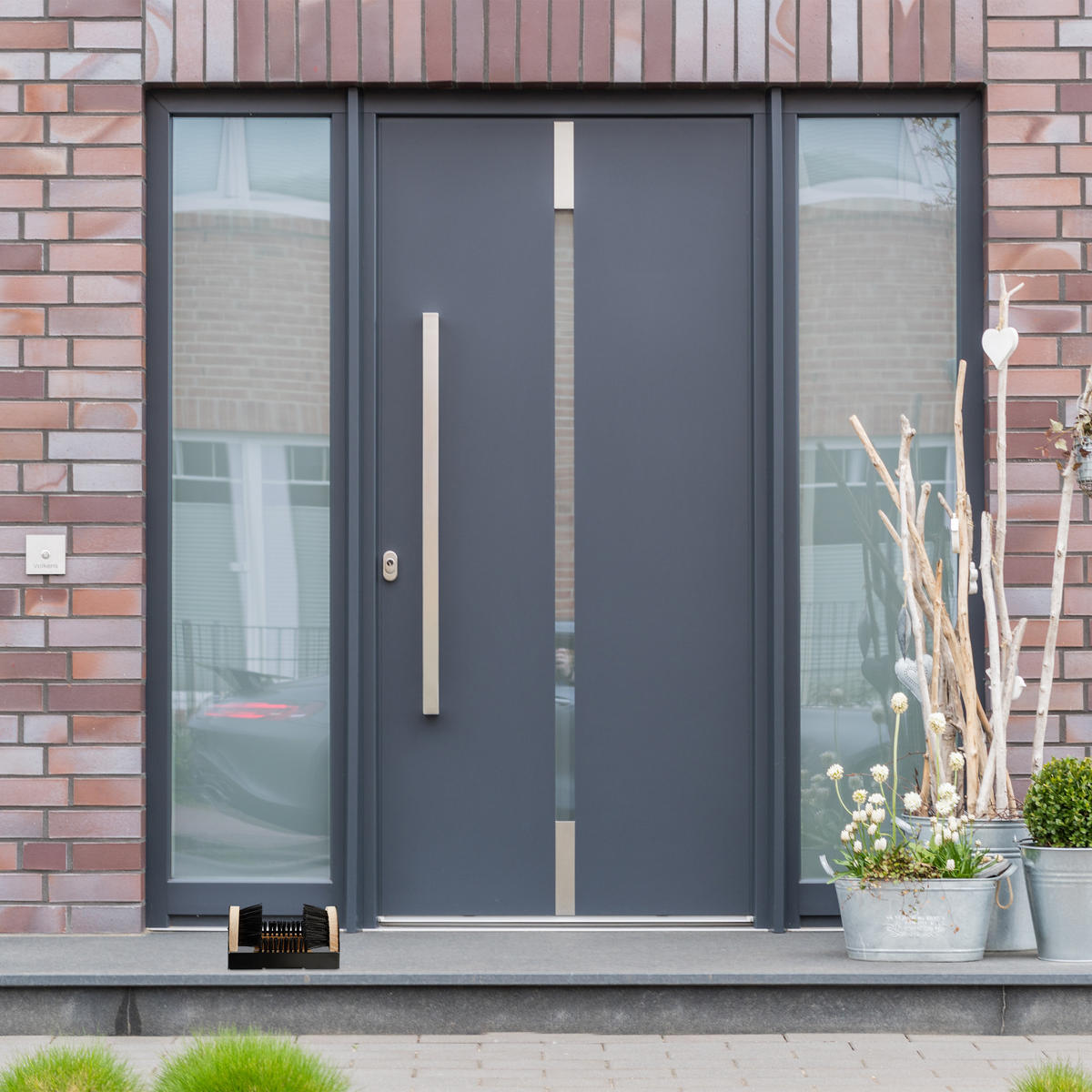 SCHUHABSTREIFER - Multicolor, Holz/Kunststoff (23/15cm) - Relaxdays