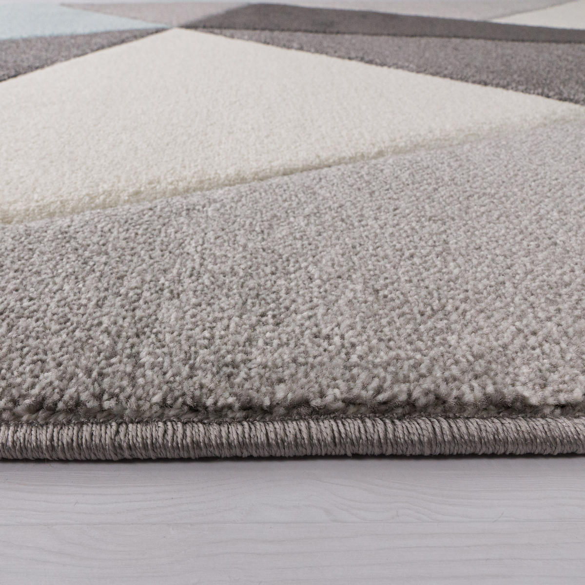 KURZFLORTEPPICH 80/300 cm Lara 237 - Türkis, Textil (80/300cm) - Paco Home