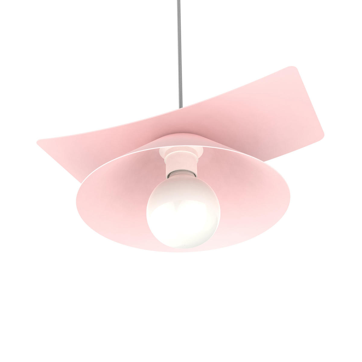HÄNGELEUCHTE Miller D25 - Pink, Metall (25/34/10cm) - Lumicom