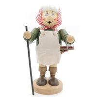 RAUCHFIGUR Wichtel Reisigfrau 32 cm - Multicolor, Holz (15/29/0.1cm)