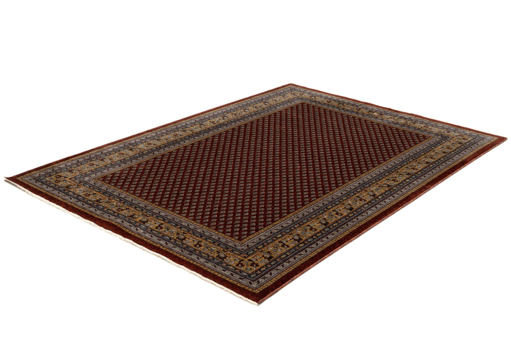 ORIENTTEPPICH Beatrice Mir 240x340 cm - Rot, Textil (240/340cm) - THEKO