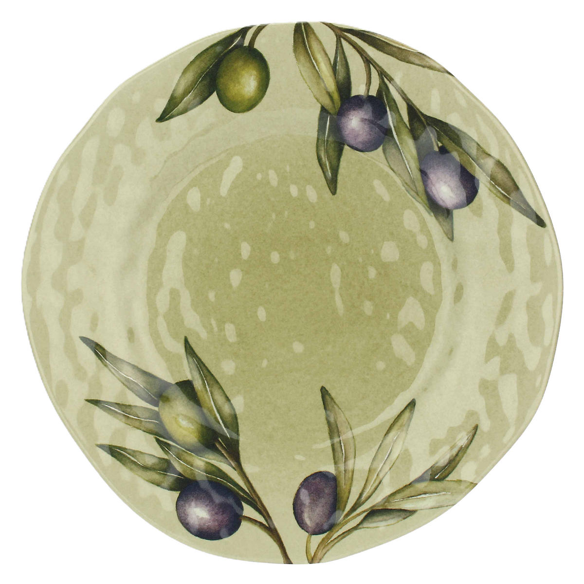 FRÜHSTÜCKSTELLER / Dessertteller Ø 21 cm Olive Set mit 2 Stück - Currygelb, Kunststoff (21/2/21cm) - Rose & Tulipani