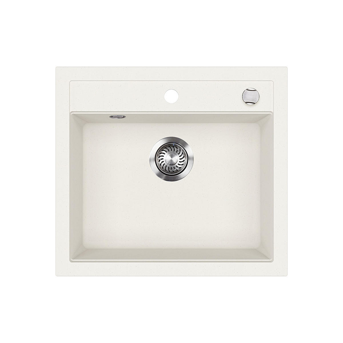 UMYVADLO Paris Bílá 57 x 51 cm - bílá, keramika (57/20/51cm) - Bergstroem