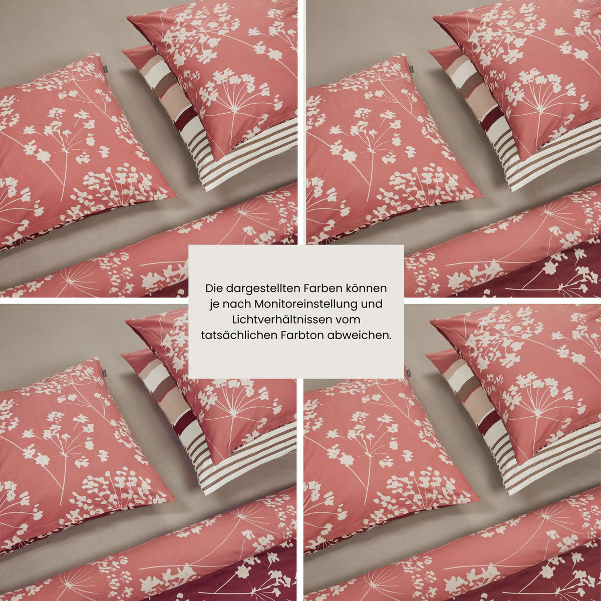 BETTWÄSCHESET Rexo - Renforcé - 2-teilig - 135 x 200 cm - Altrosa - Altrosa, Textil (135/200cm) - SCHIESSER