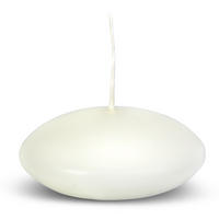 MAXI-SCHWIMMKERZEN Weiß Ø 80 mm, 8 Stück - Weiß, Paraffin (8/3.2/8cm) - Wiedemann Kerzen