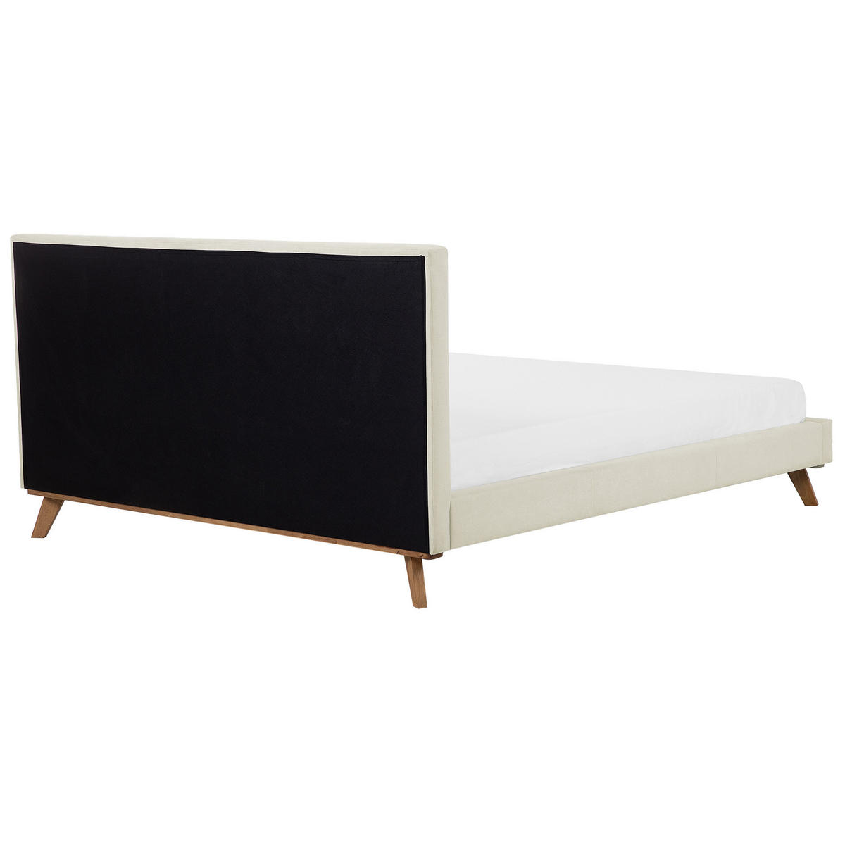 POLSTERBETT mit Lattenrost 180/200 cm Beige Talence - Beige, Textil (180/200cm) - Beliani