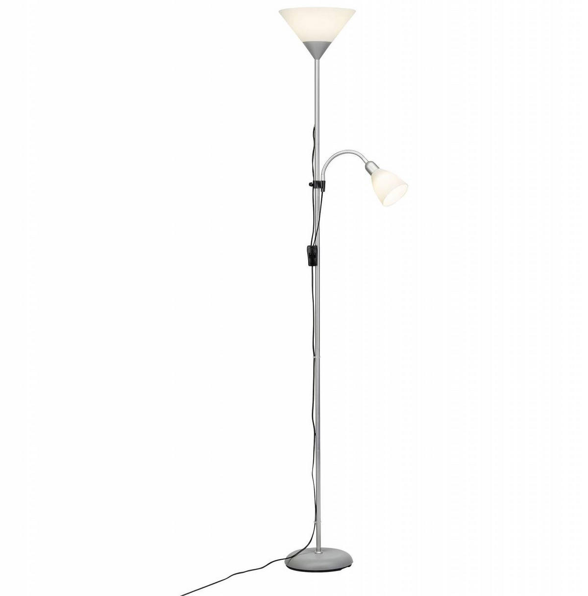 DECKENFLUTER Spari G98811/05 - Silberfarben, Metall (41/25/180cm) - Brilliant