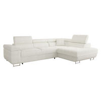 ECKSOFA Torezio, Seite: Rechts - Ecru, Holz/Textil (274/203cm) - MIRJAN24