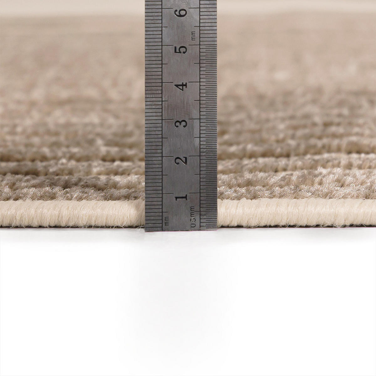 TEPPICH In-& Outdoor Fano Sera Mazovia 120x170cm Braun Creme Geometrisch Kurzflor - Braun, Textil (120/170cm) - Mazovia