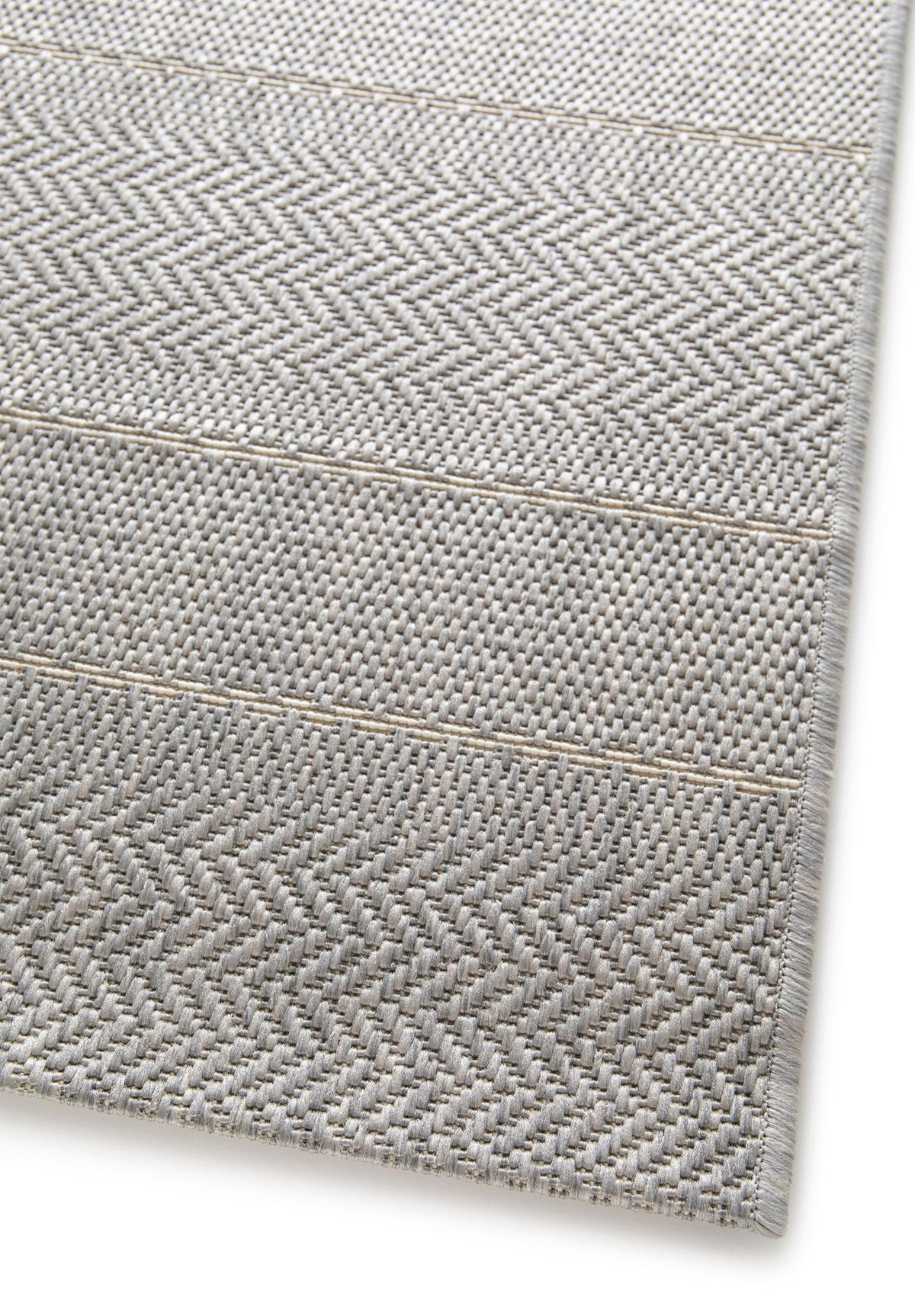 TEPPICH Design Innen- und Außenbereich grau - Grau, Textil (160/230cm) - AFK Living