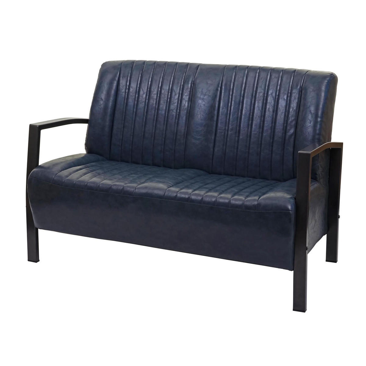 2-SITZER SOFA Grau - Grau, Textil (127/86/70cm) - MCW