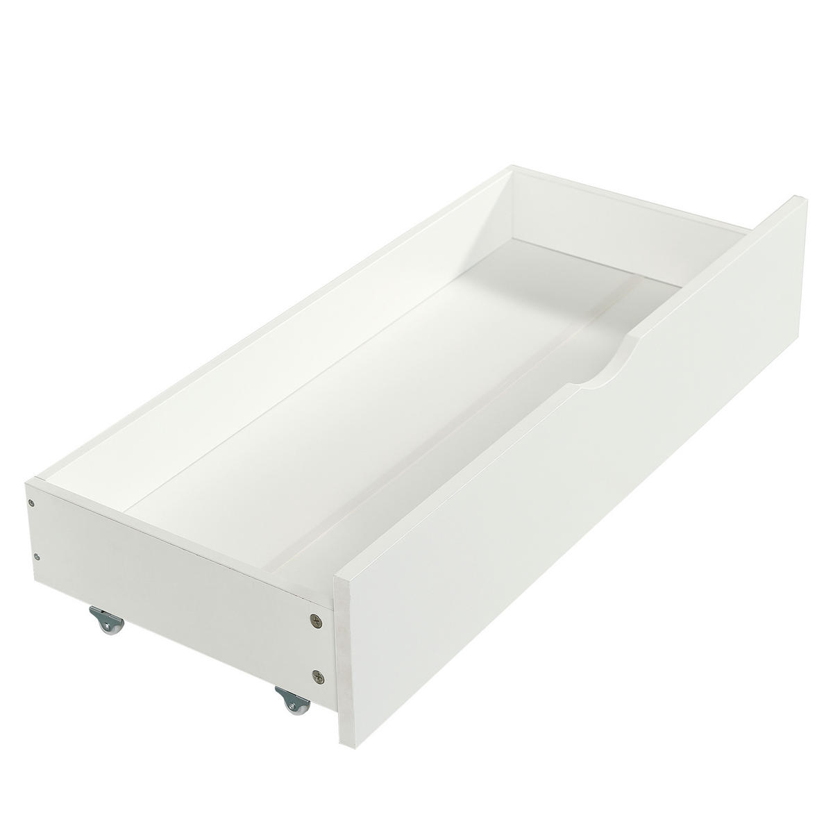 ETAGENBETT 90/200 cm + 140/200 cm Weiß, Natur - Ahornfarben/Weiß, Holz/Holzwerkstoff - Raumix