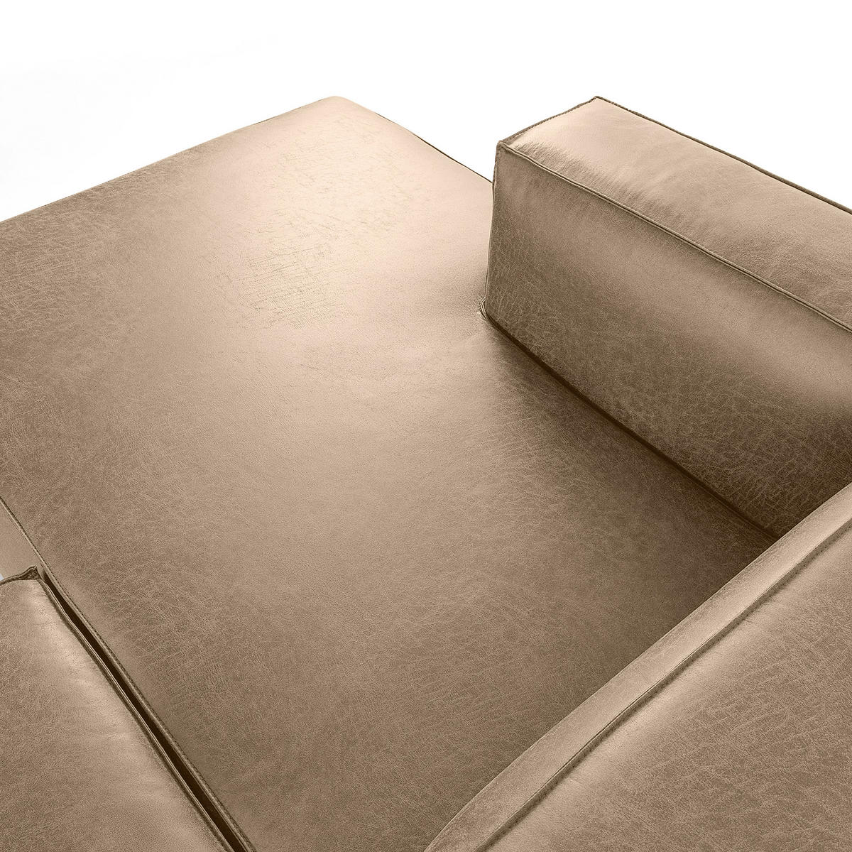 ECKSOFA LINKS FEROX, Beige - Beige, Holz/Holzwerkstoff (300/175cm) - KONSIMO®