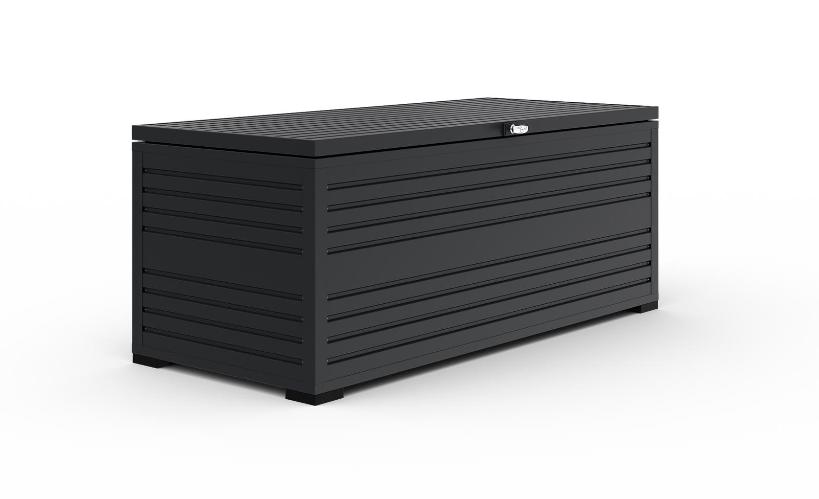 Weide Gartenbox Anthrazit 74x62x130 cm