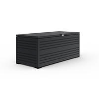 GARTENBOX 160/86/79 cm Aluminium 1050 L - Anthrazit, Metall (86/75/160cm) - WEIDE