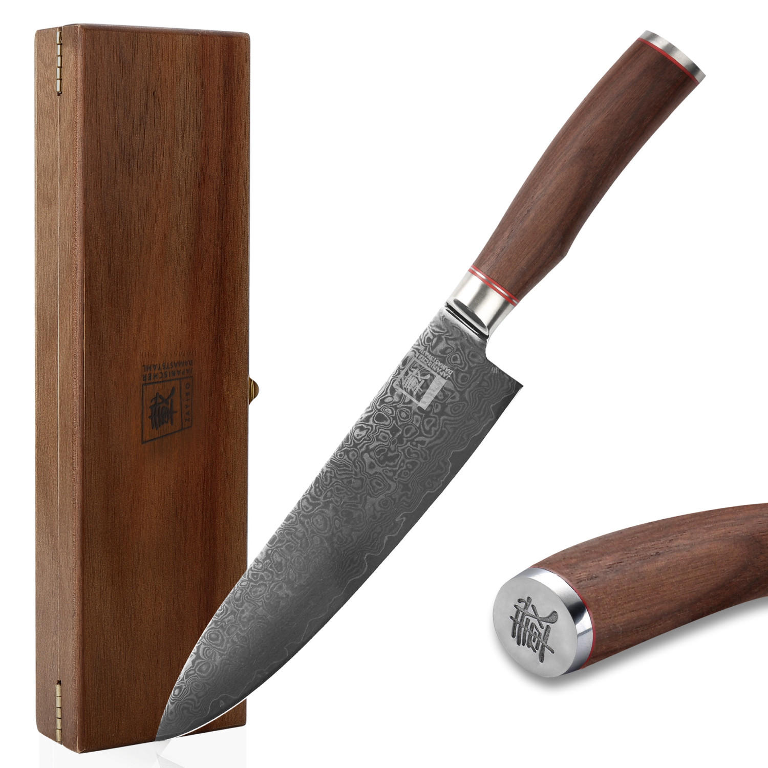 Zayiko Chefmesser Nussbaum 32 cm