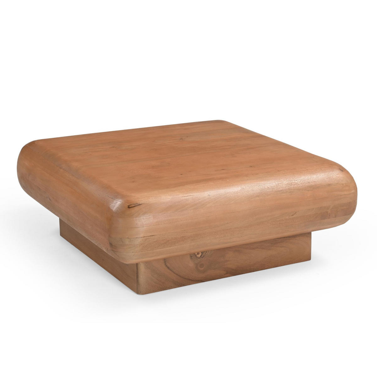 COUCHTISCH Braun 80/80/32 cm - Braun, Holz (80/80/32cm) - Starfurn