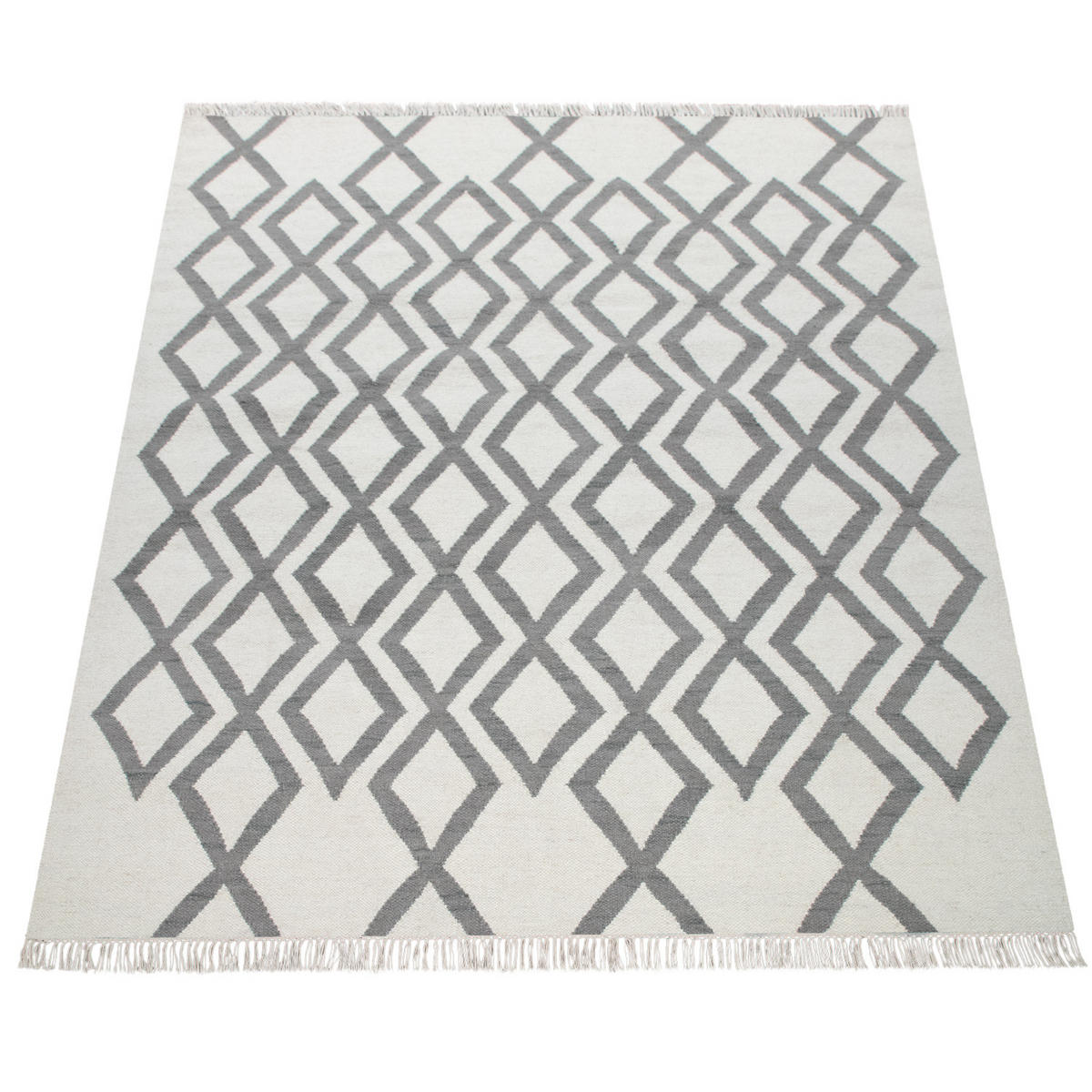 HOCHFLORTEPPICH 120/170 cm Kenitra 502 - Grau, Textil (120/170cm) - Paco Home
