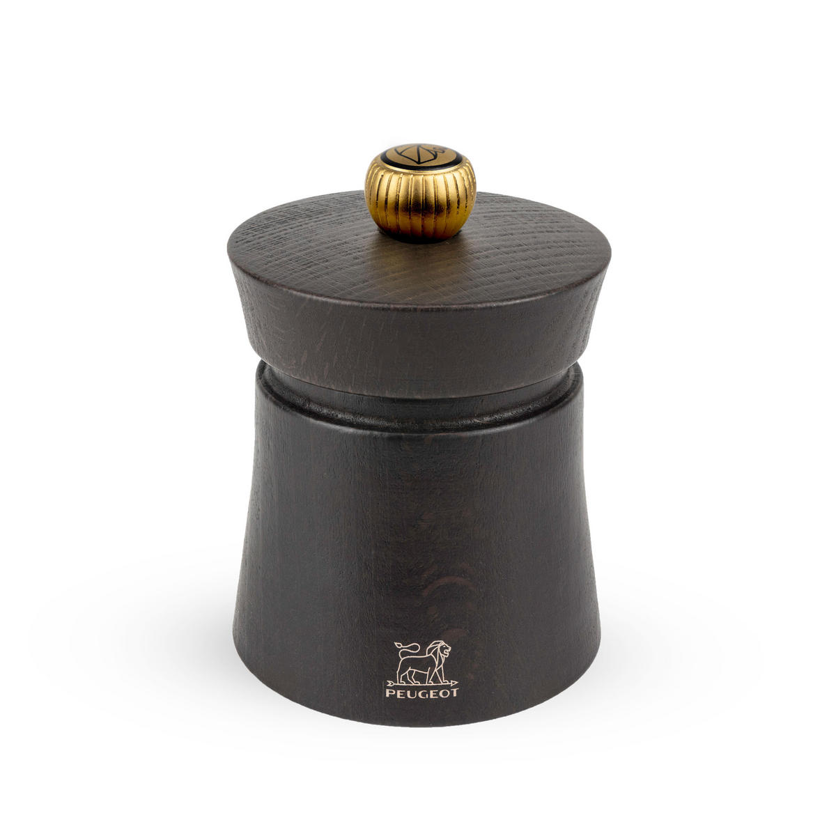 PFEFFERMÜHLE Baya 8cm Buchenholz Schokolade Stahlmahlwerk - Braun, Holz (6/8/6cm) - PEUGEOT