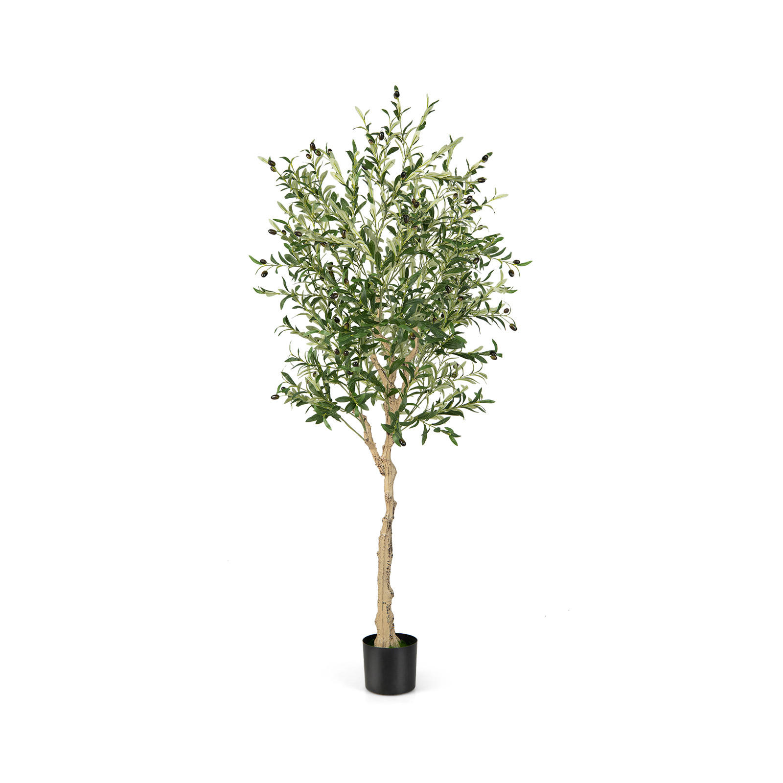COSTWAY OLIVOVÉ STROMY Umělé 182 cm Zelené