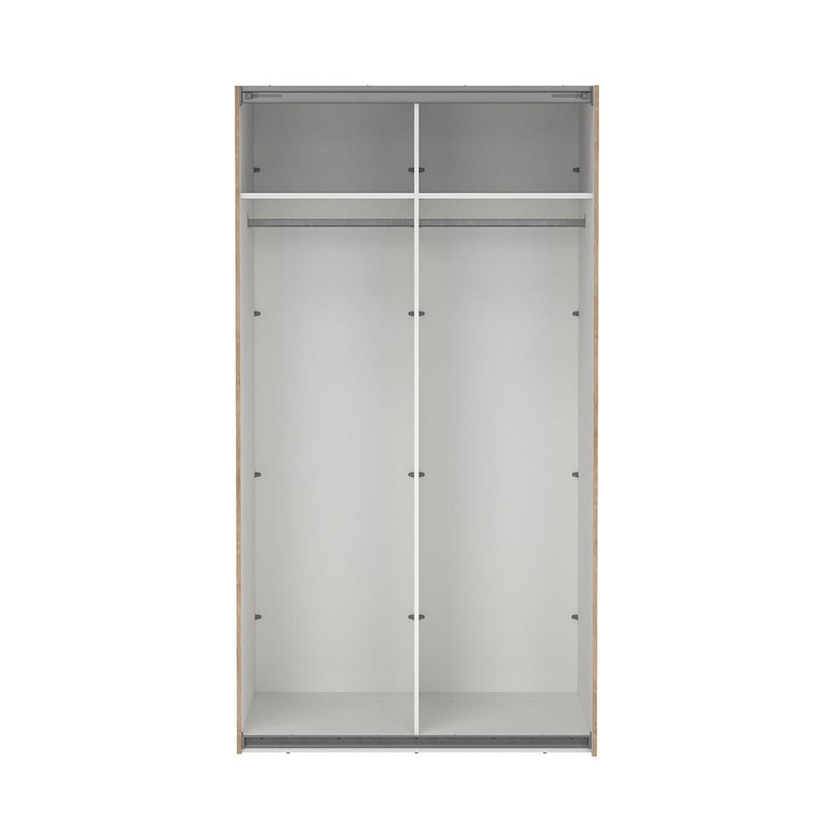 SCHIEBETÜRENSCHRANK, Como, Eiche, Holzwerkstoff, 119 x 67 x 221 cm - Eichefarben, Holzwerkstoff (119/221/67cm) - ebuy24